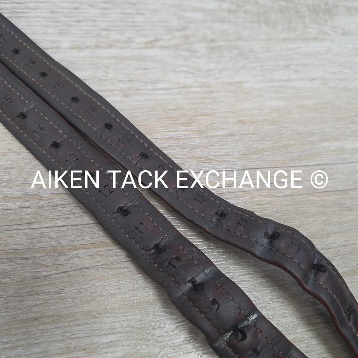 Prestige Stirrup Leathers, Brown, 54"