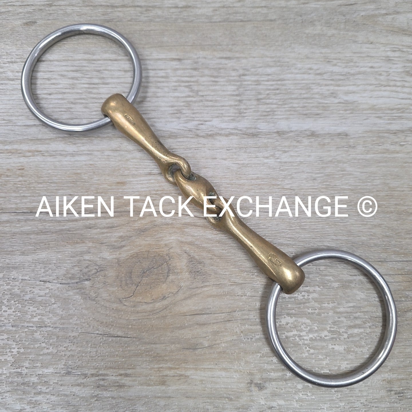 Herm Sprenger KK Ultra Aurigan Double Joint Loose Ring Bit 5.75"