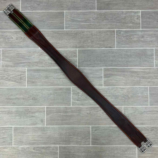 HDR Leather Girth with Single End Elastic 50"