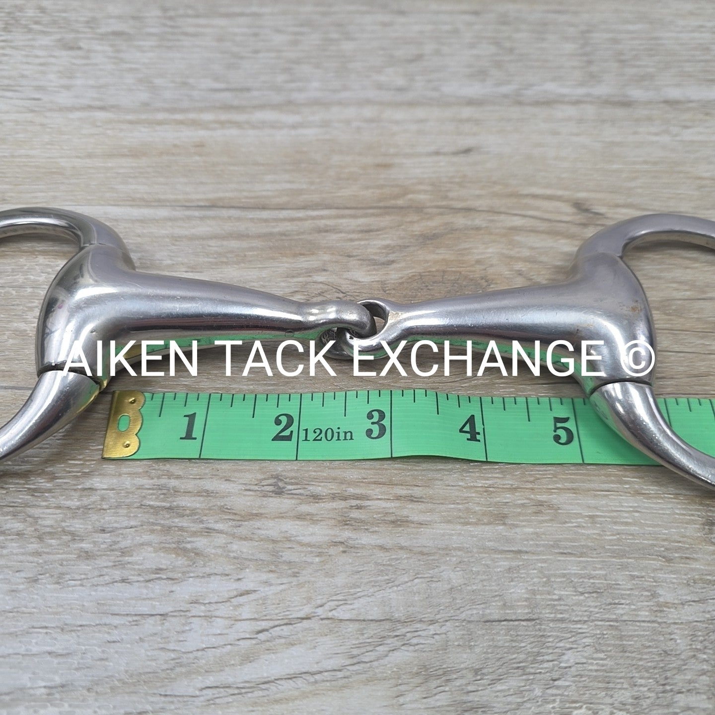 Eldonian Heavy Single Joint Eggbutt Bit 5"