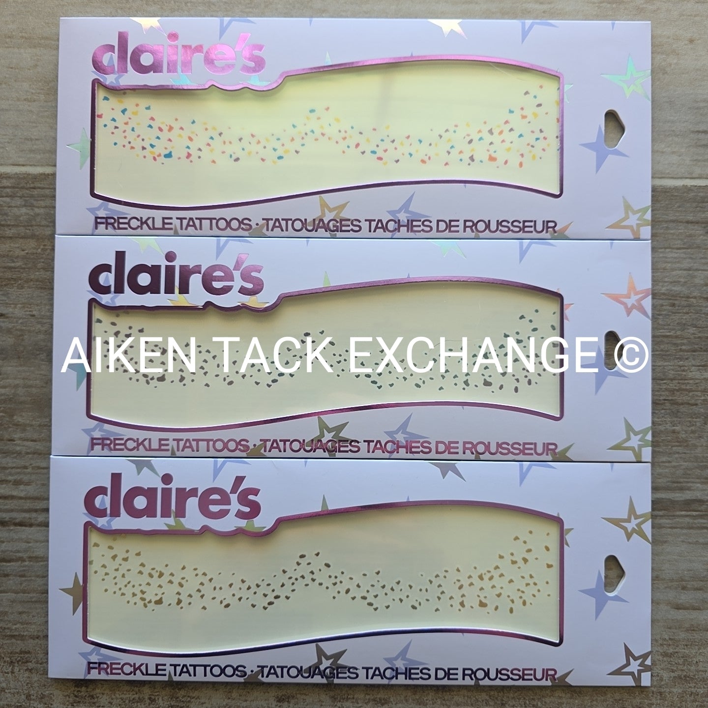 Claire's Freckle Stickers - 3 Total