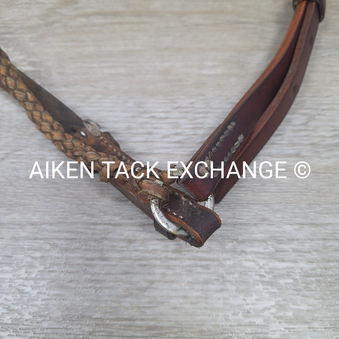 BARGAIN BUNDLE: 2 Round Braided Rawhide Drop Nosebands