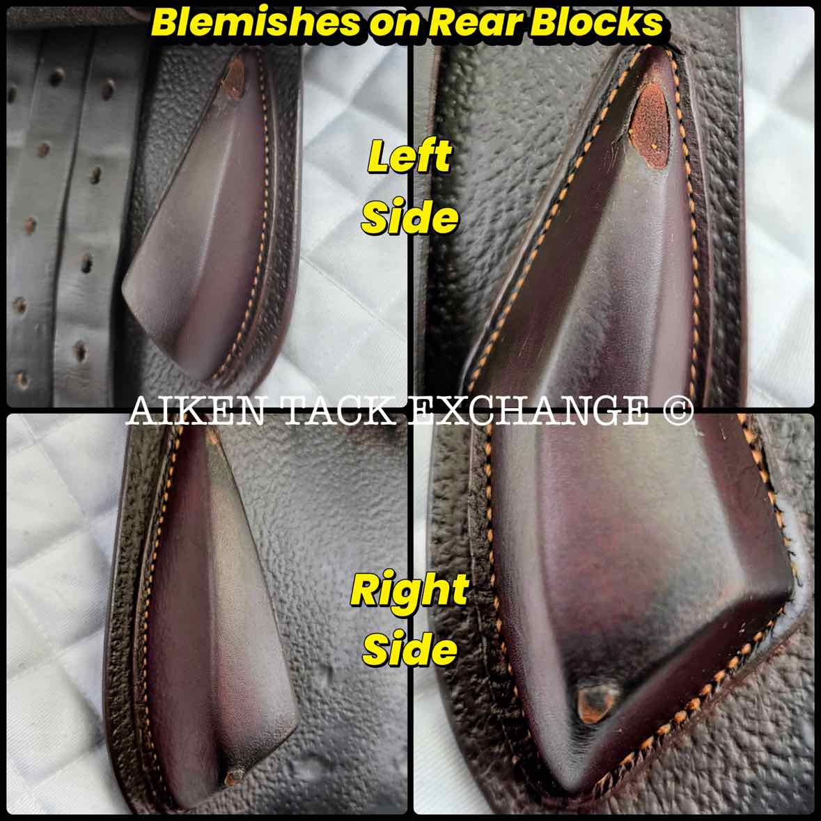 **SOLD** 2015 CWD SE01 Close Contact Jump Saddle, 17" Seat, 1L Flap, Medium Tree, Foam Panels, Full Buffalo Leather