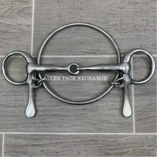 Dexter Ring Single Joint Half Cheek Racing Bit 5"