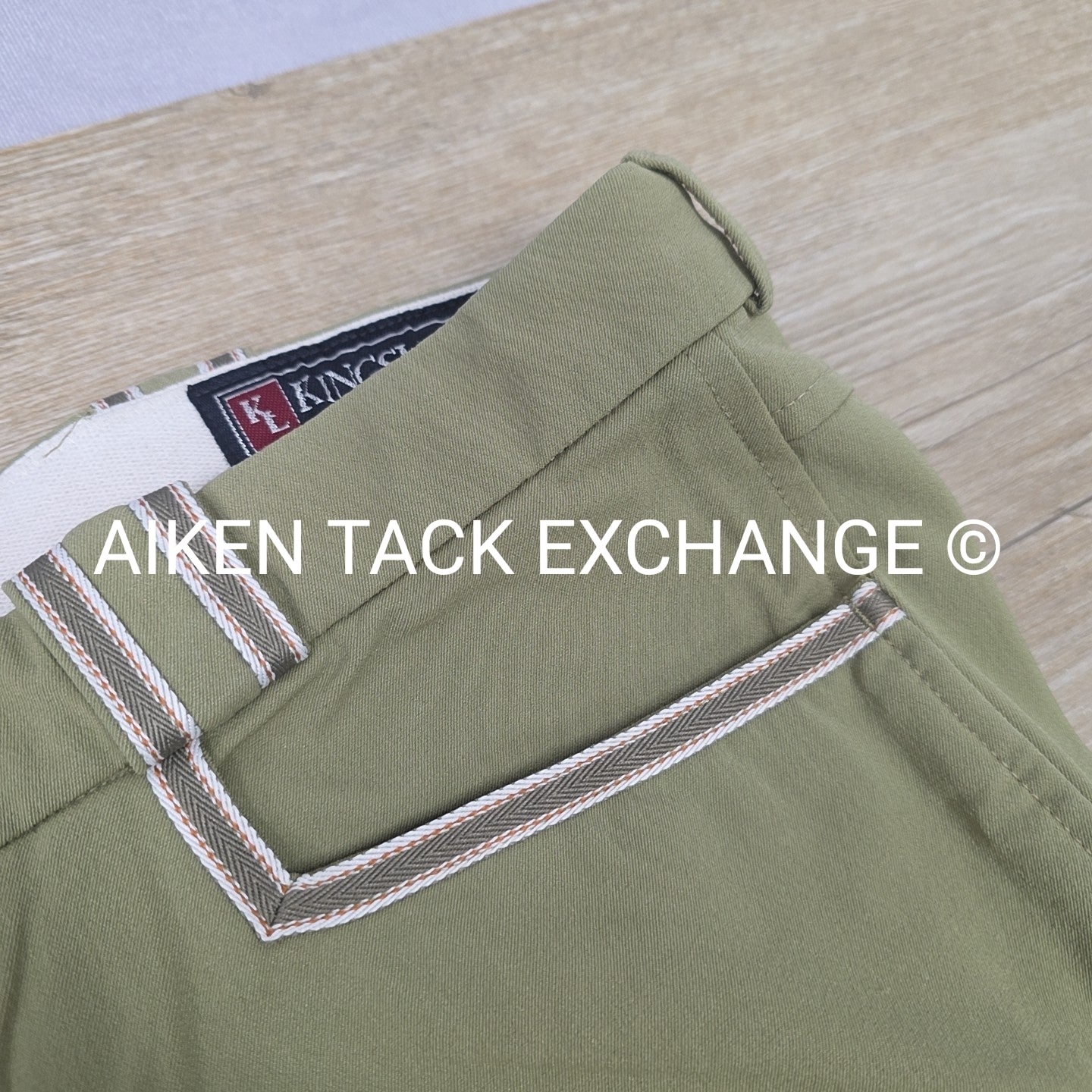 Kingsland Knee Patch Breeches, Size Medium