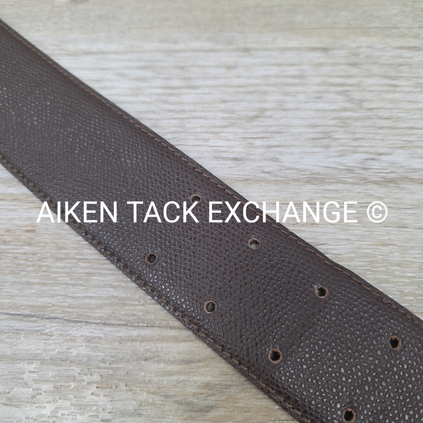 Tailored Sportsman Wide Belt, Brown, Size Medium