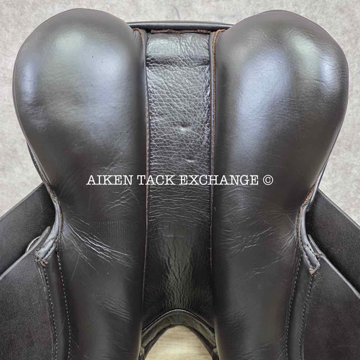 Kent & Masters Original Pony All Purpose Jump Saddle, 15.5" Seat, Adjustable Tree - Changeable Gullet, Wool Flocked Panels
