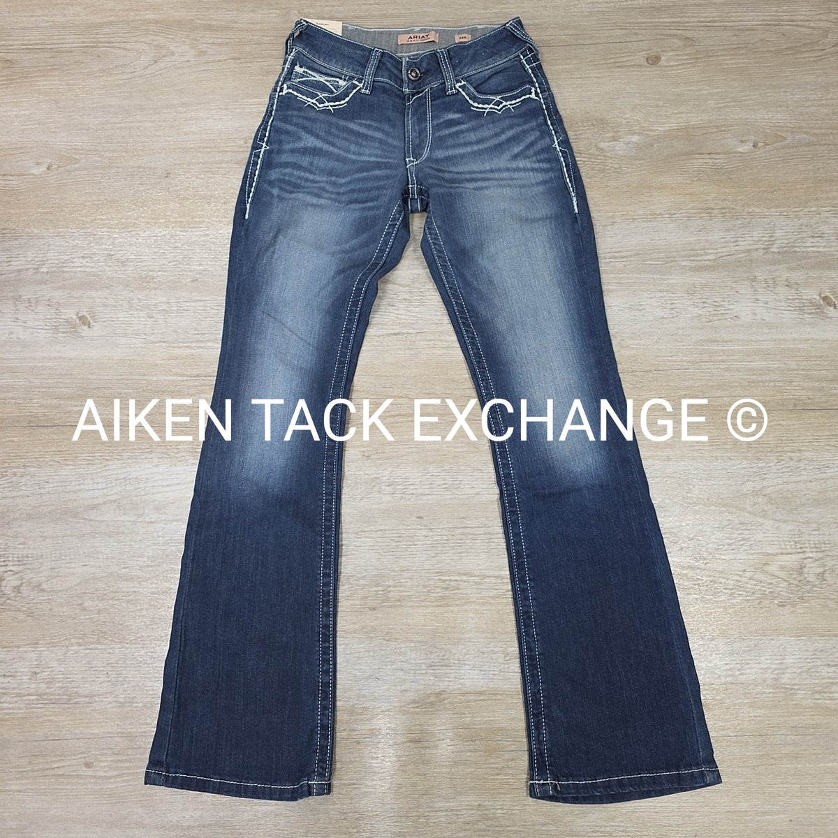 Ariat Mid Rise Bootcut Denim Jeans, Women's 28R