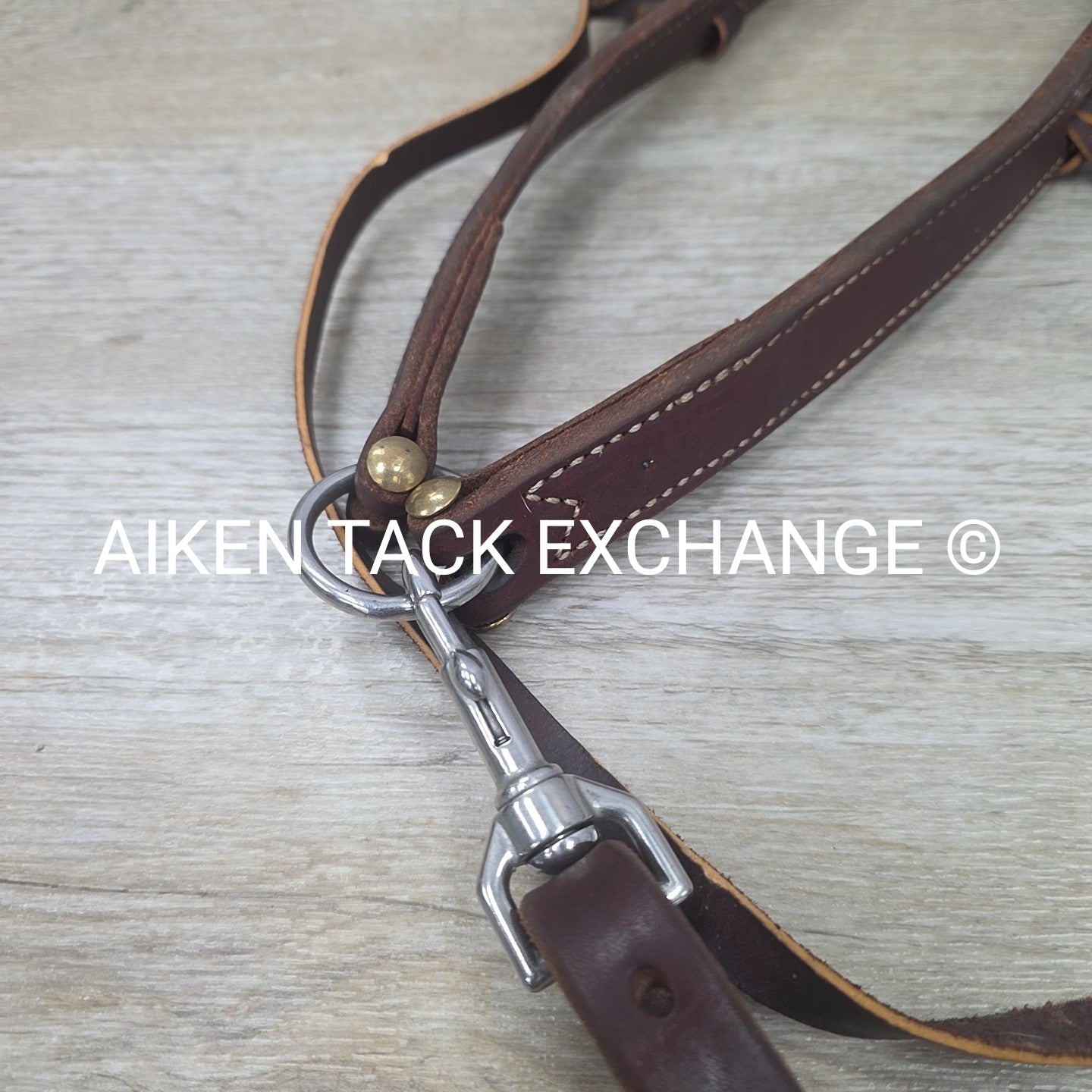 Weaver Leather Noseband with Tie Down Strap
