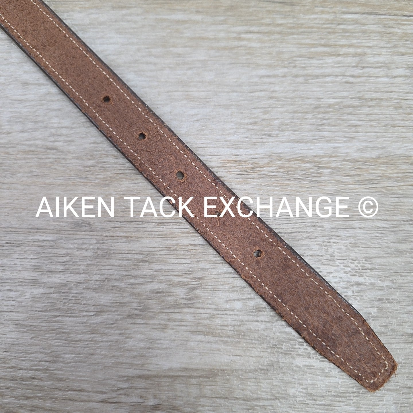 Tory Leather Clincher Brass Buckle Belt, 26"