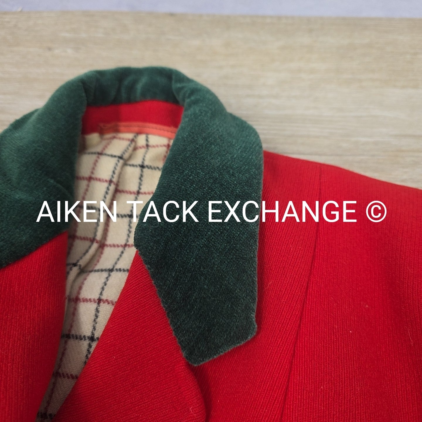 Bespoke Hebden Cord 4 Button Scarlet Hunt Coat, Ladies Small
