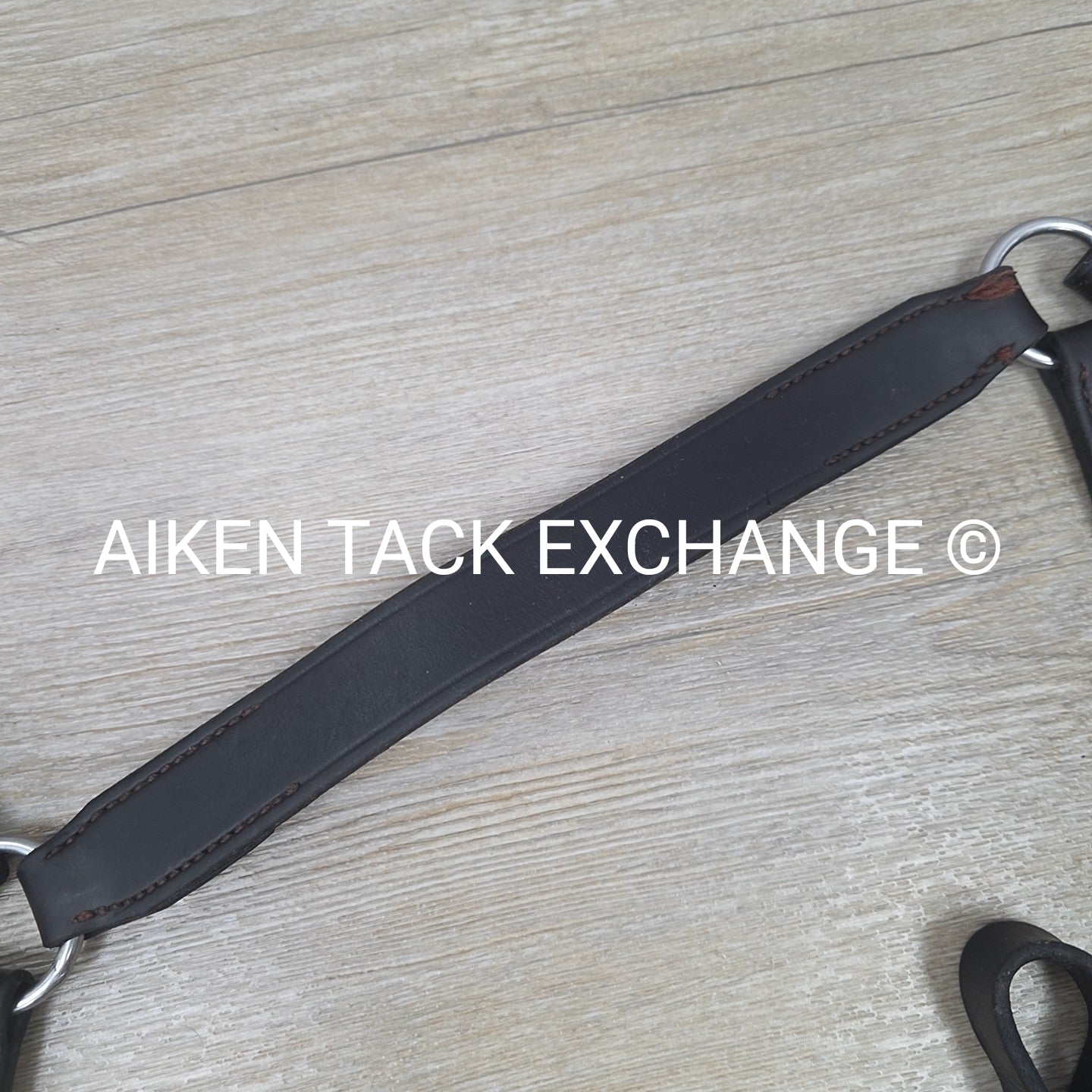 Nunn Finer Hunting Breastplate with Standing Martingale Attachment, Brown, Overs