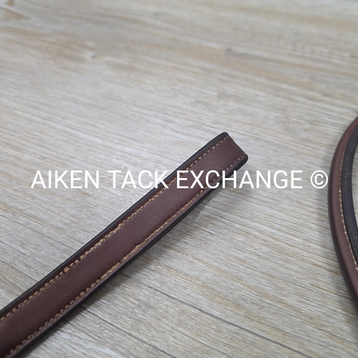 Crosby Square Raised Standing Martingale, Brown, Size Full