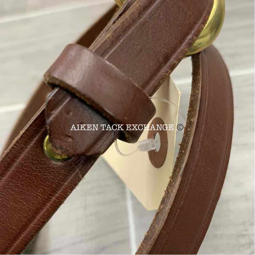 Perri's Flat Leather Belt 30