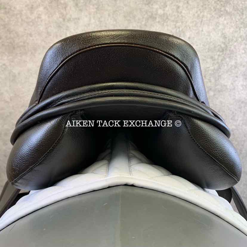 Pegasus Unicorn French Style Jump Saddle, 17.5" Seat, Auto-Adjusting Flex Tree, Comes with Pegasus Saddle Fitter Sheepskin Half Pad