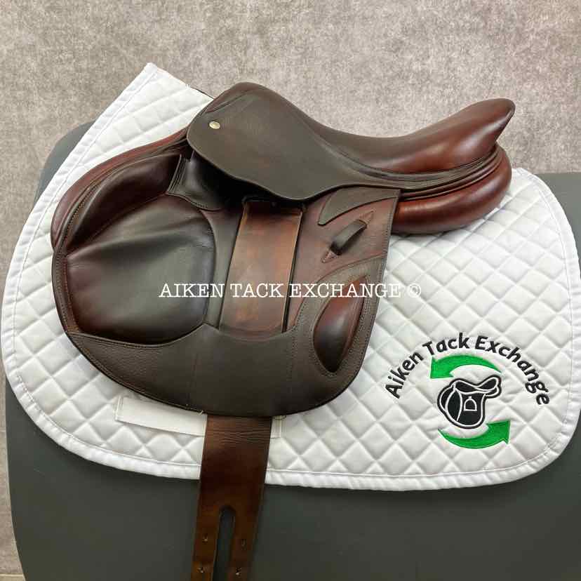 **SOLD** 2011 CWD SE15 Monoflap Jump Saddle, 16" Seat, 1A Flap, Medium Tree, Foam Panels