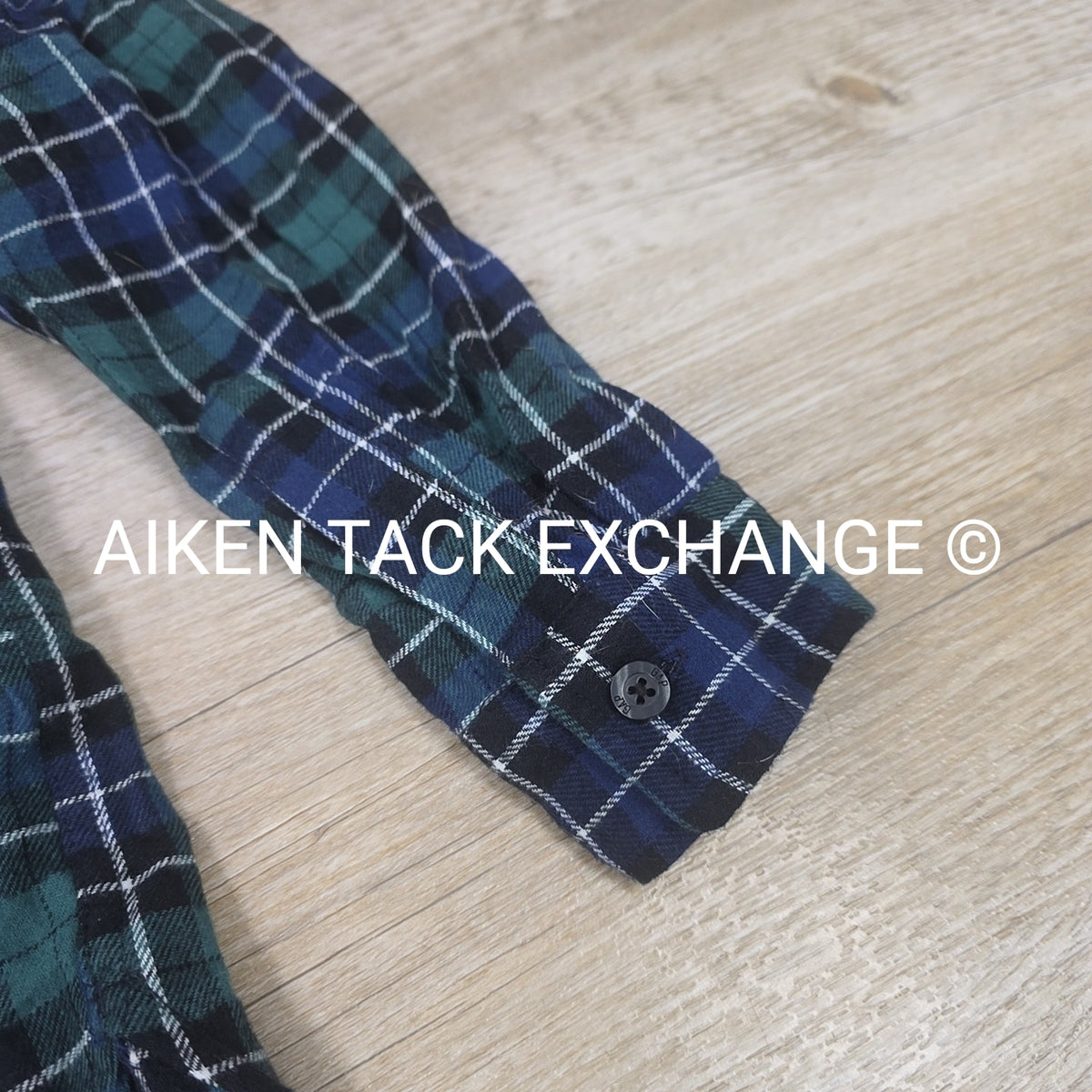 GAP Relaxed Fit Flannel Top, Size Large