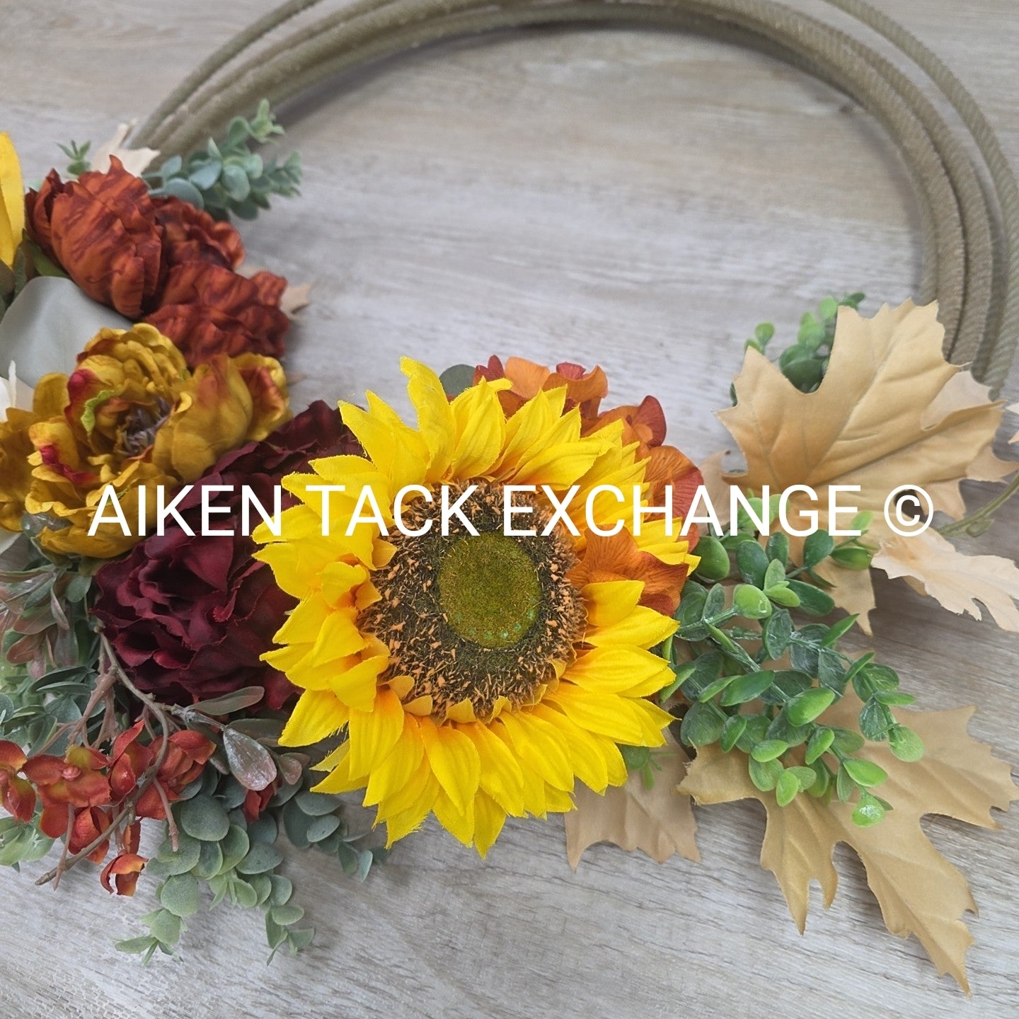 Lariat & Flower Wreath