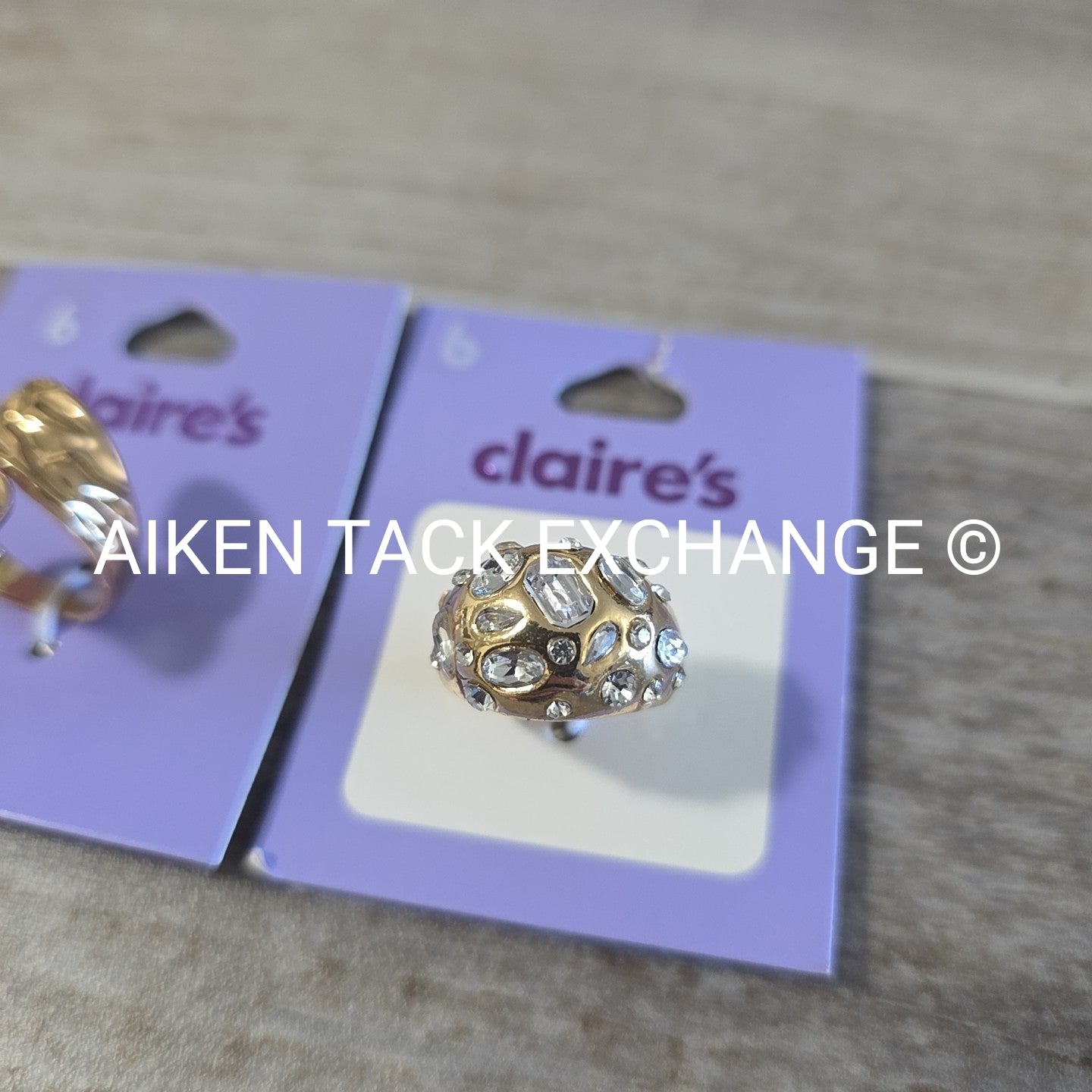 Claire's Rings (2) - Size 6