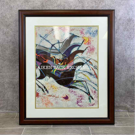 Framed Zhongliang Li Print, 30x36"