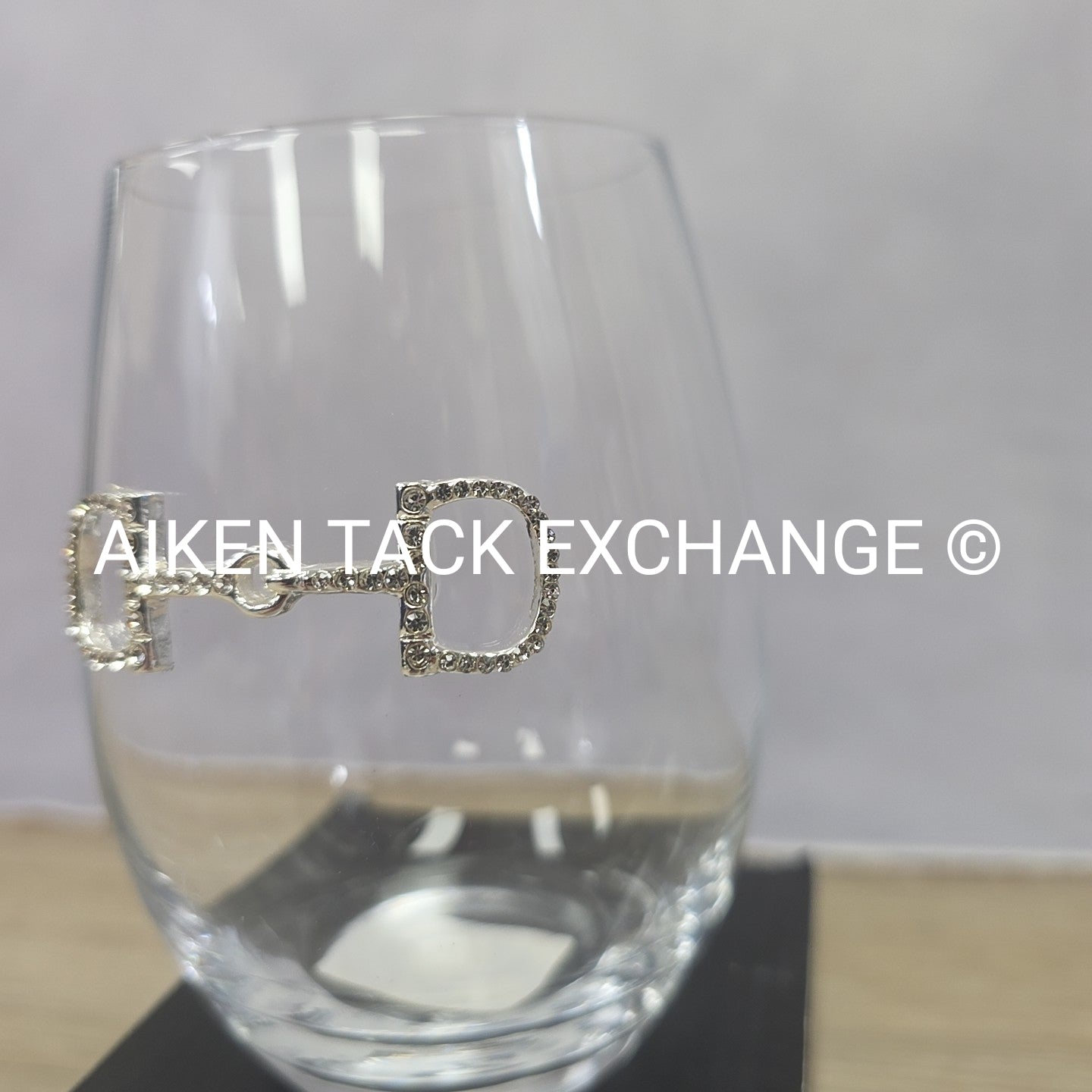 The Queen's Jewel's Snaffle Bit Stemless Glass