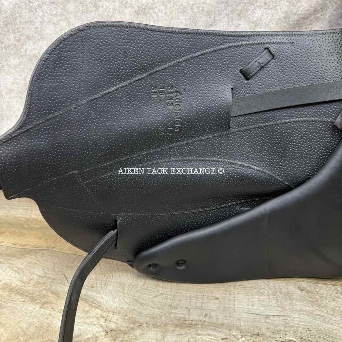 2017 Voltaire Adelaide Monoflap Dressage Saddle, 18" Seat, 3A Flap, W/XW Tree, Foam XFIN Panels, Full Buffalo Leather