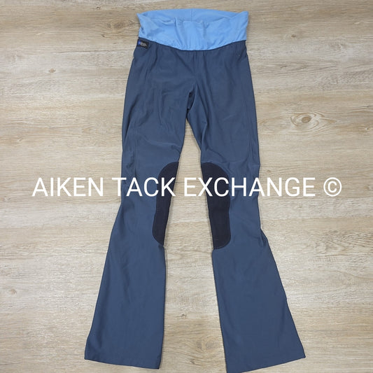 Irideon Knee Patch Bootcut Tights, Size Large