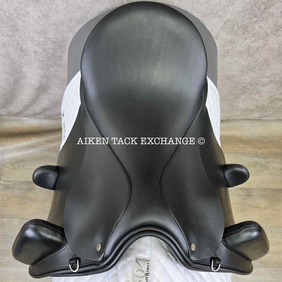 Centaur by Michael Stokes Para Dressage Saddle, 18" Seat, Medium Tree, Wool Flocked Panels