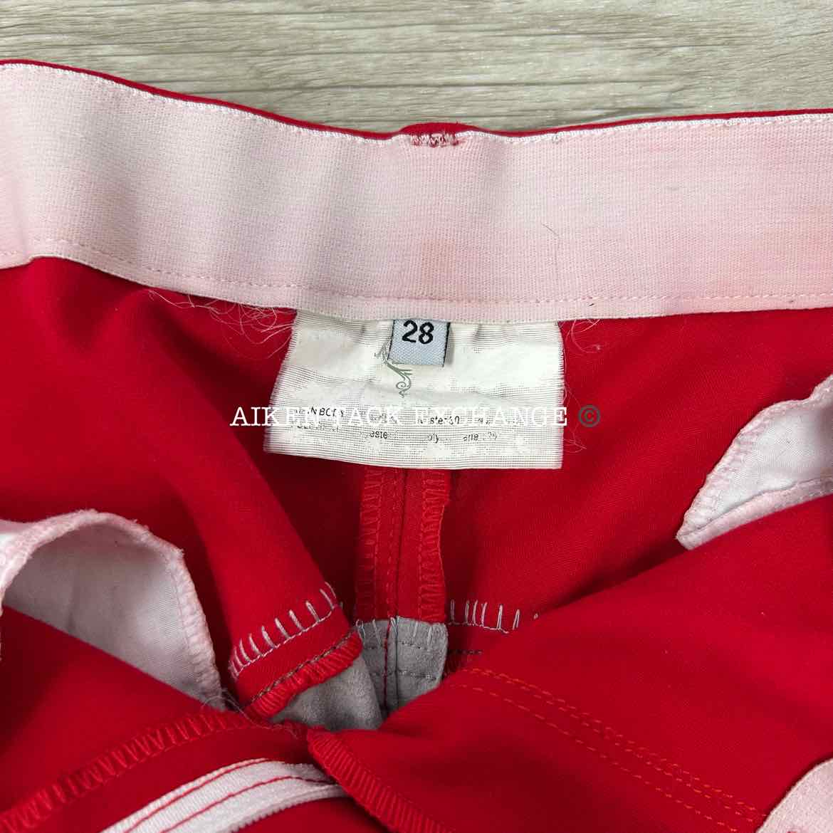 Annie Rider Full Seat Breeches, Size 28 (has blemishes)