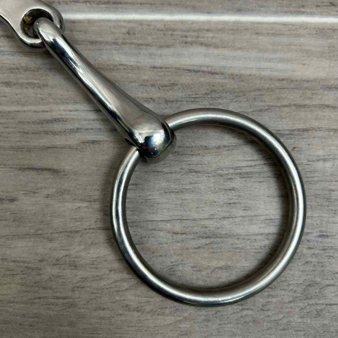 French Link Loose Ring Bradoon Bit 5"