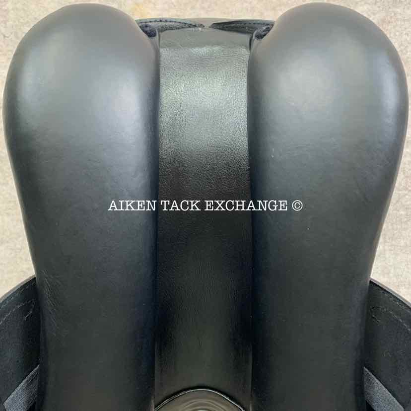 **SOLD** 2016 Prestige Passion K Monoflap Dressage Saddle, 18'" Seat, 34 Tree - Medium Wide, Wool Flocked Panels