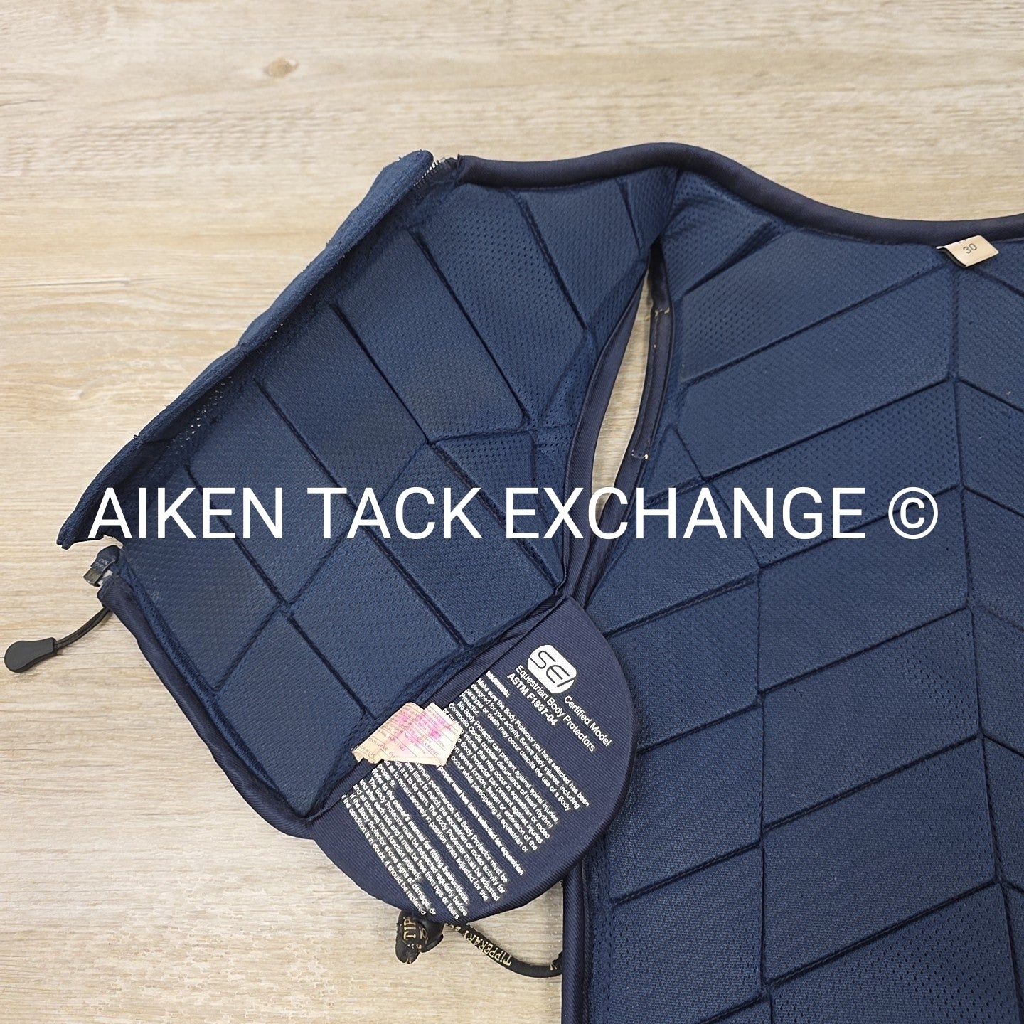 Tipperary Eventer Pro Cross Country Safety Vest, Size Youth Small (30)