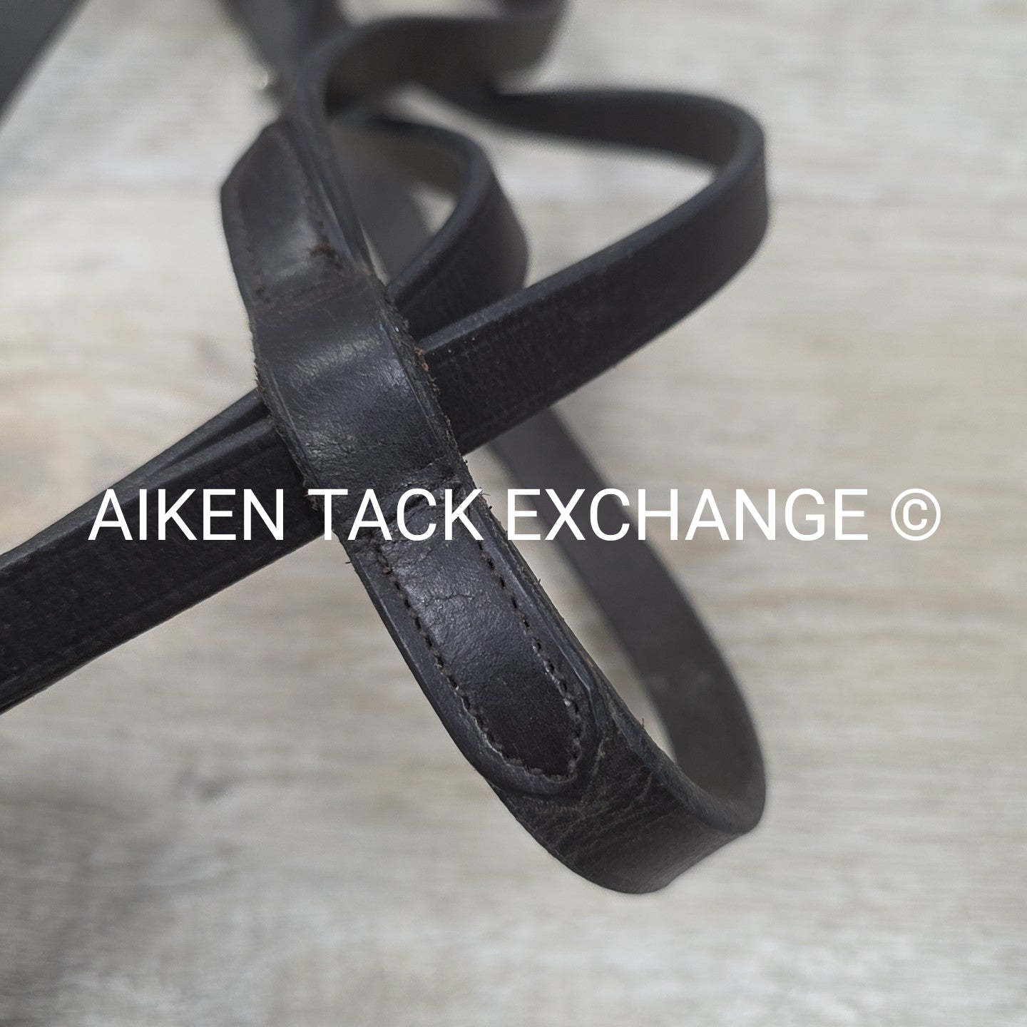 Camelot German Martingale Rein Set, Brown, Size Cob