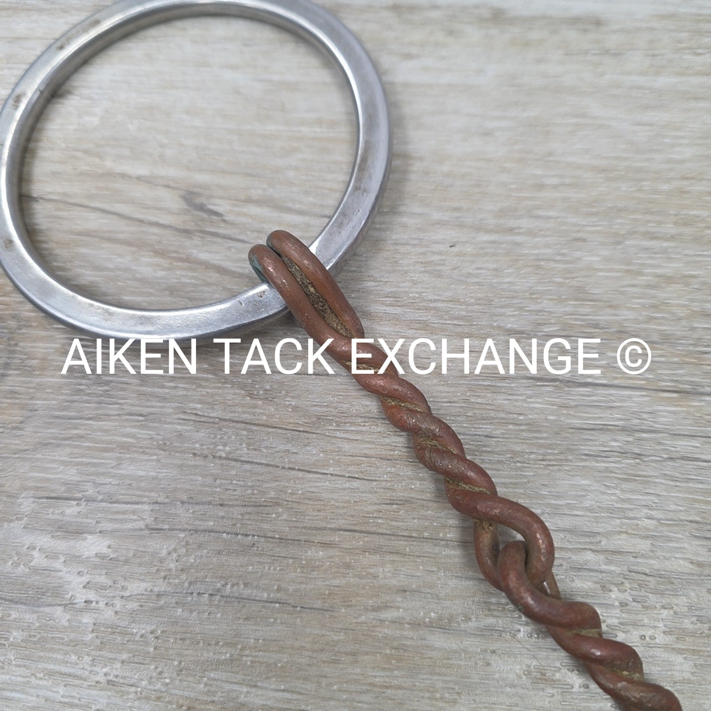 Single Joint Copper Twisted Wire Flat Loose Ring Bit 5"