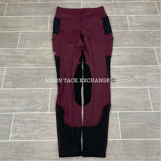 Horseware Knee Patch Riding Tights, Size Small