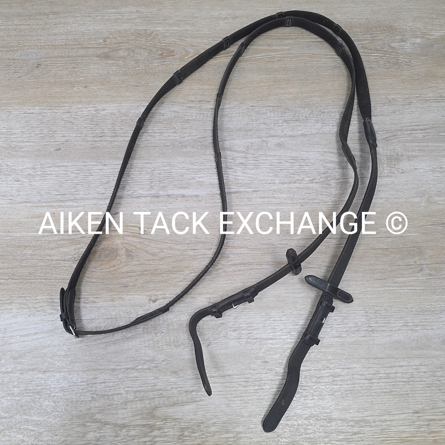 Passier & Sohn Flash Bridle with Cotton Web Reins, Black, Size Full