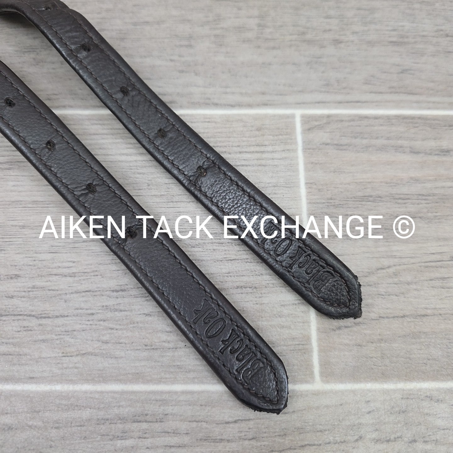 KL Select Black Oak Stirrup Leathers, 42"