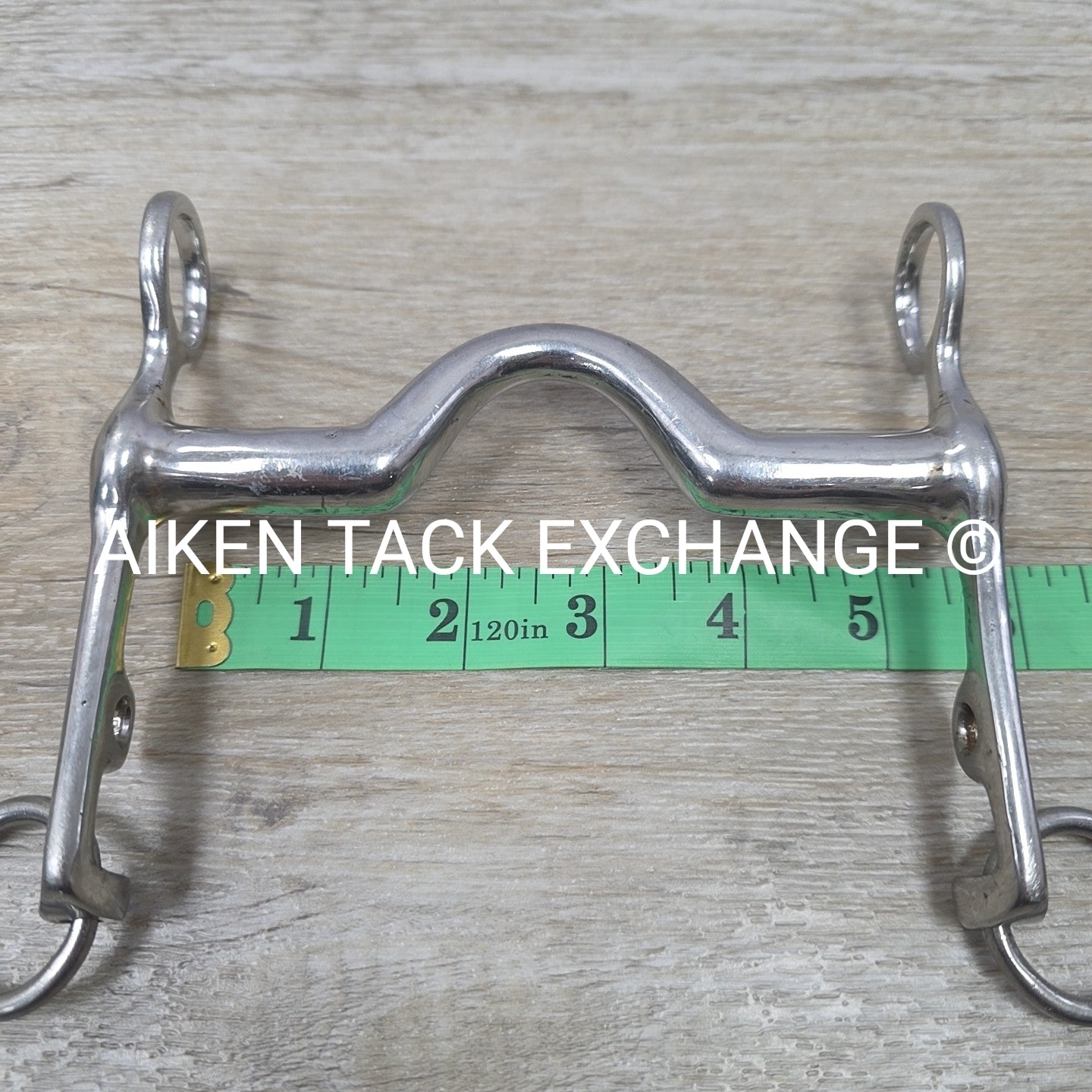 Mullen Mouth Ported Weymouth Bit 5"