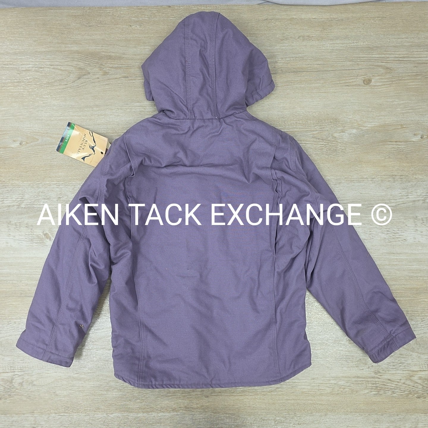 Blue Mountain Sherpa Lined Duck Hood Jacket, Youth Large
