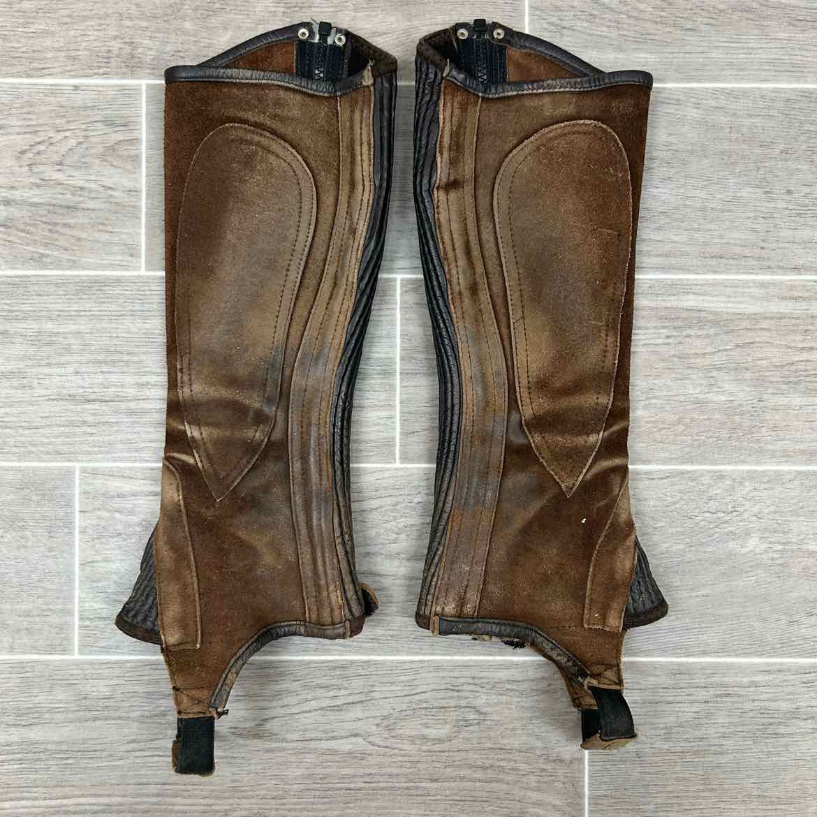 Ovation Suede Half Chaps, Size Child's Tall