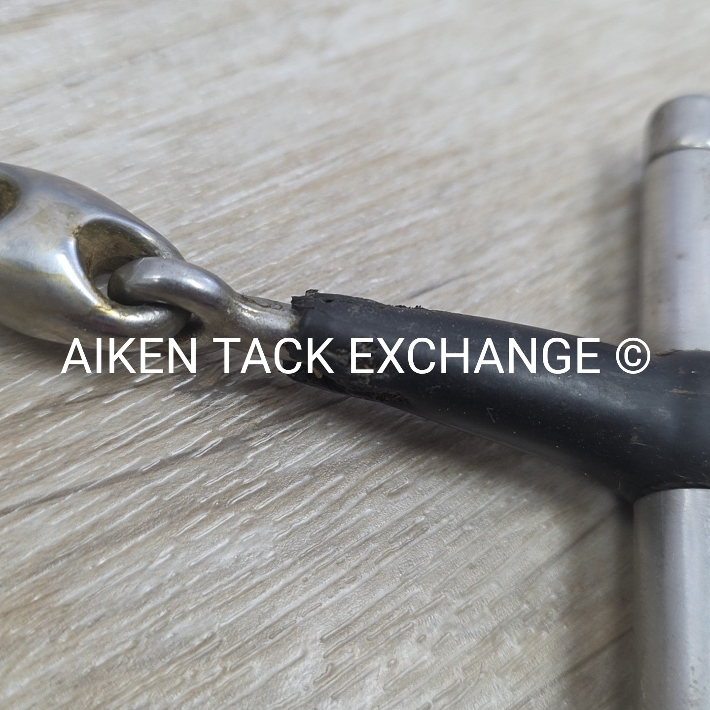 Centaur Double Joint Rubber D Ring Bit 5.5" (Has Chew Marks)