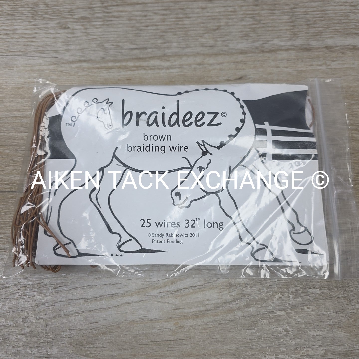 Braideez Braiding Wire, Brown, Brand New