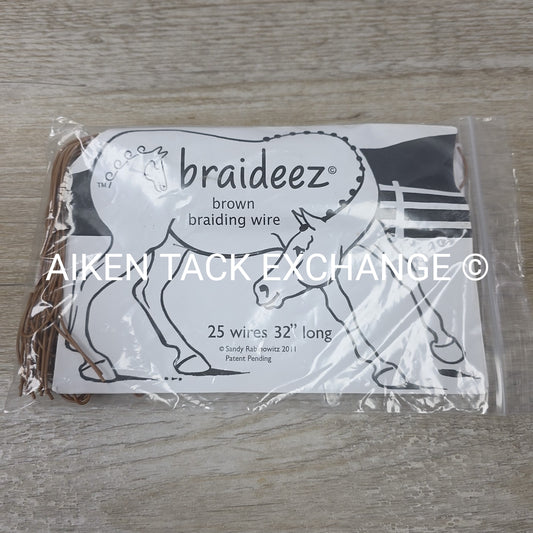 Braideez Braiding Wire, Brown, Brand New