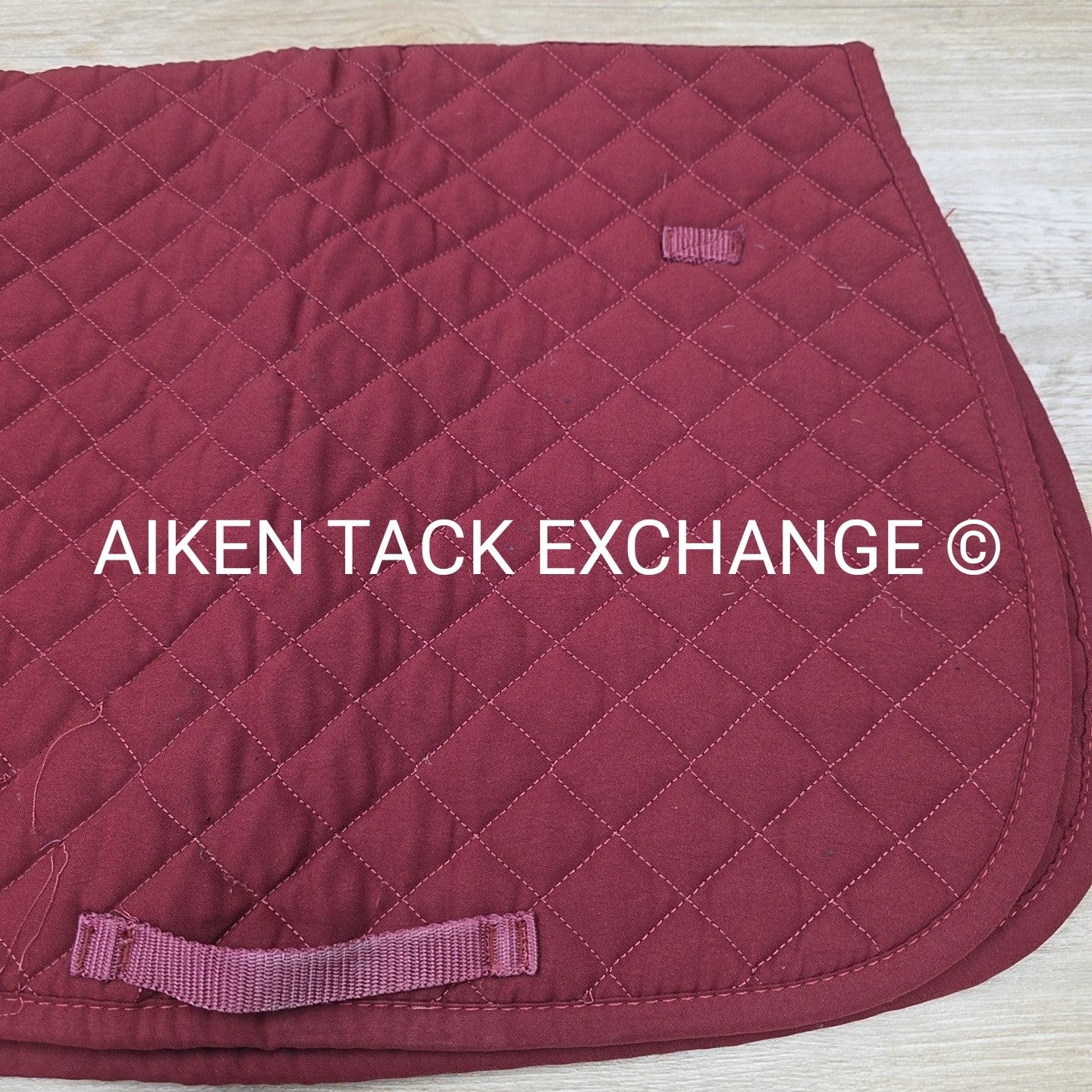 Dover Saddlery All Purpose Saddle Pad, Burgundy