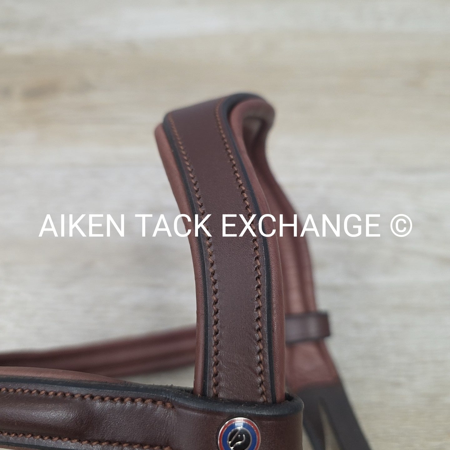 Trust Equestrian Hickstead Hackamore Bridle, No Reins, Brown, Size Full