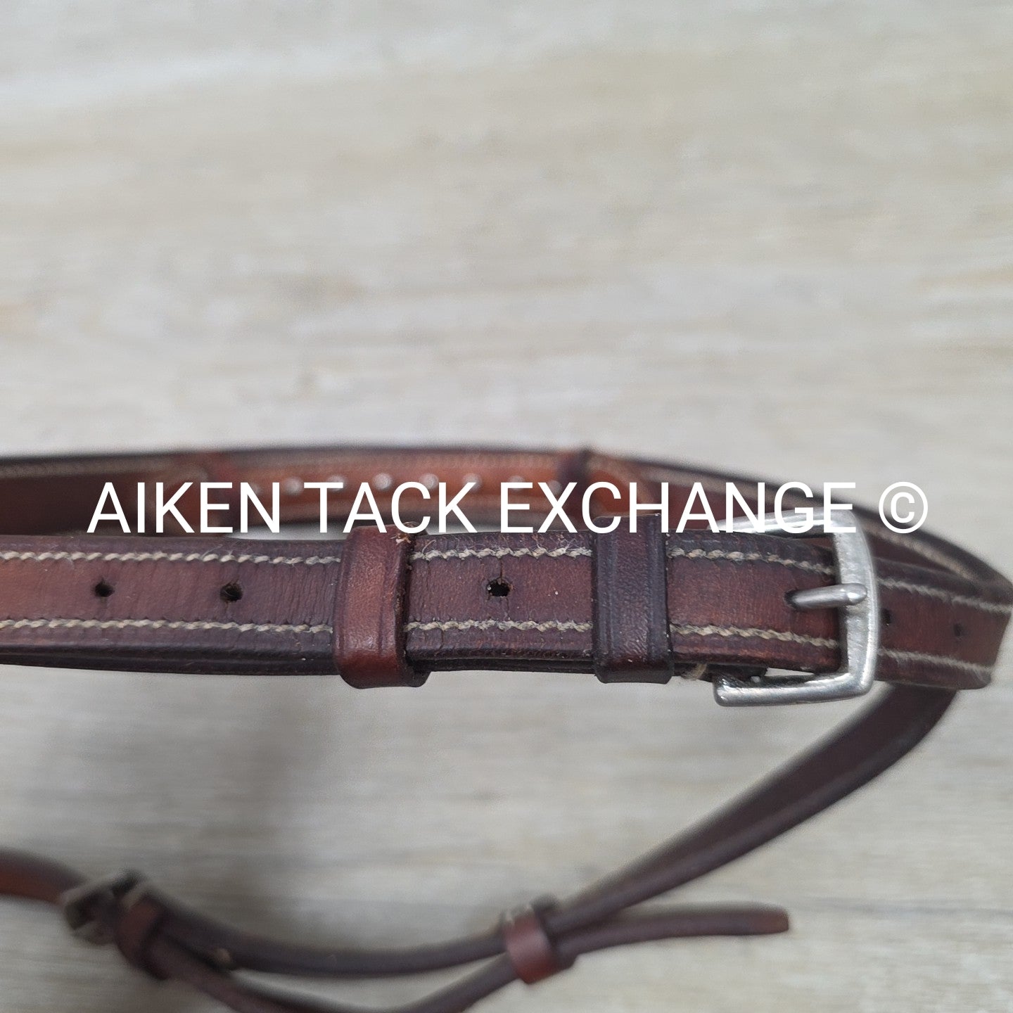 20th Century by Jimmy Wiebe Specialty Noseband, Brown, Size Full