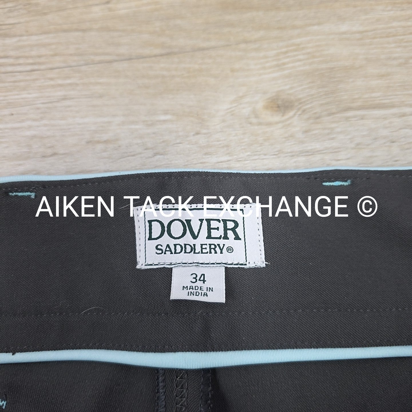 Dover Saddlery Silicone Grip Full Seat Breeches, Size 34