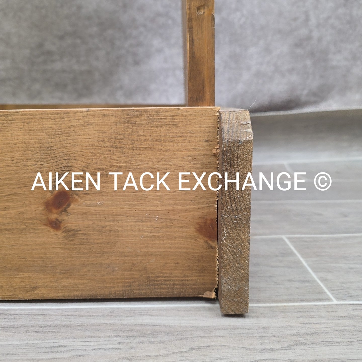 Wooden Western Saddle Stand