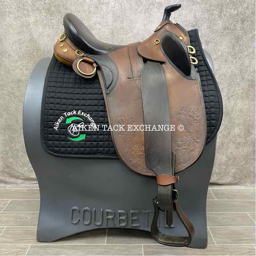 Down Under Saddle Supply Kimberley Series Australian Stock Saddle, 19" Seat (English), 16" Seat (Western)