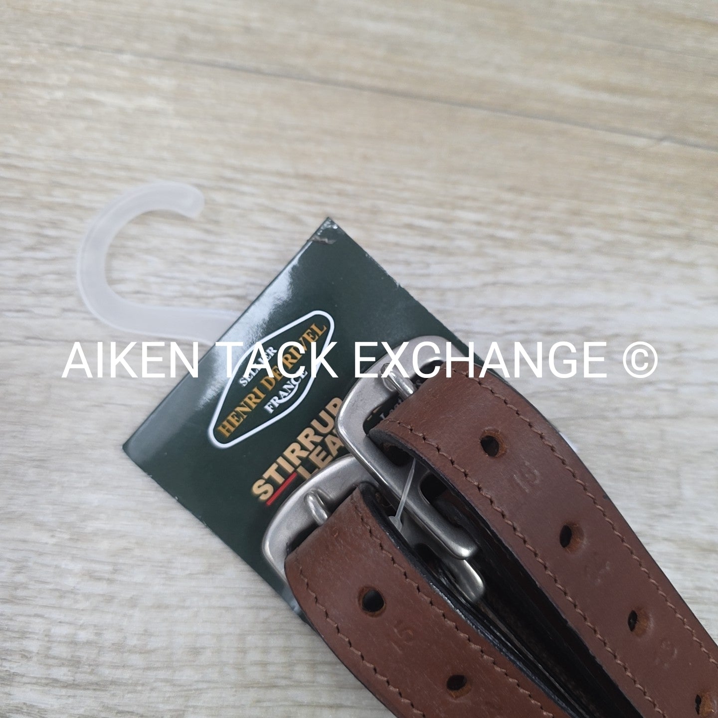 HDR Nylon Lined Stirrup Leathers, Australian Nut, 54"